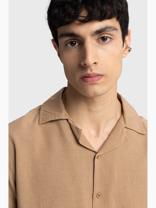 Regular fit shirt met korte mouwen giesto - Kiabi