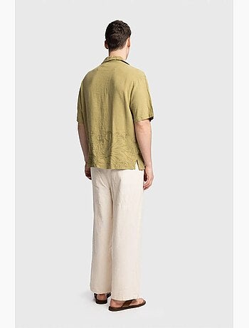 Regular fit shirt met korte mouwen giesto