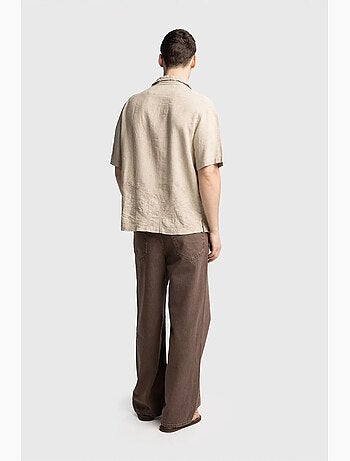 Regular fit shirt met korte mouwen giesto