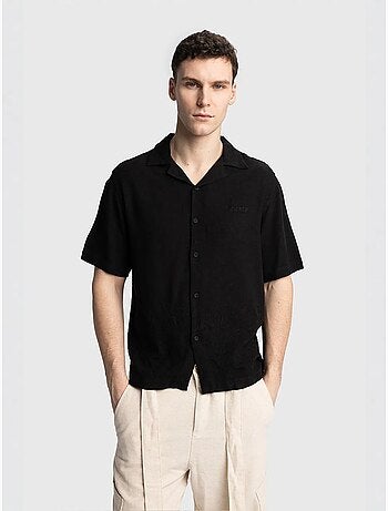 Regular fit shirt met korte mouwen giesto