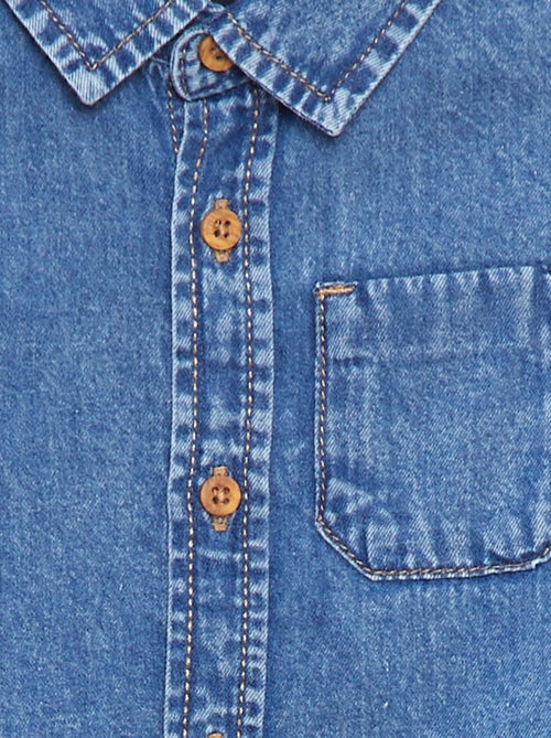 Regular-fit spijkerblouse - Kiabi