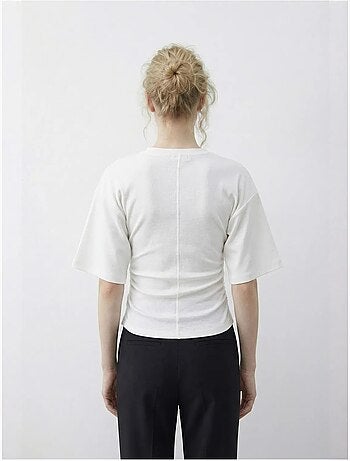 Regular fit t-shirt met ronde hals lucci