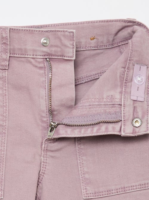 Regular fit twill broek - Kiabi