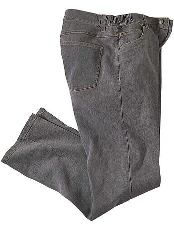 Regular spijkerbroek met half-elastische tailleband - ATLAS FOR MEN