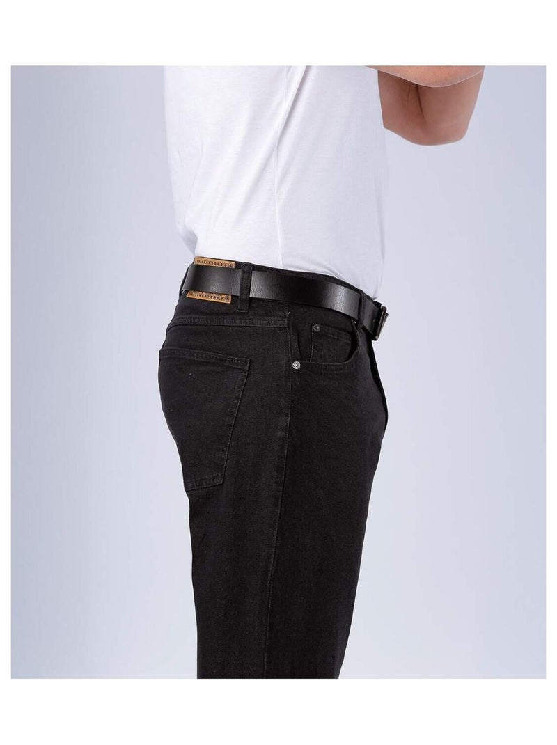 Regular stretch jeans - ATLAS FOR MEN Zwart - Kiabi
