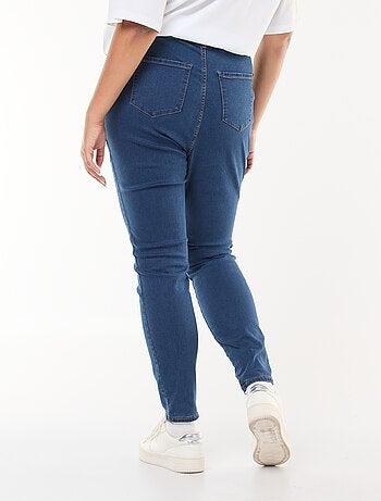 Regular stretchjegging met hoge taille