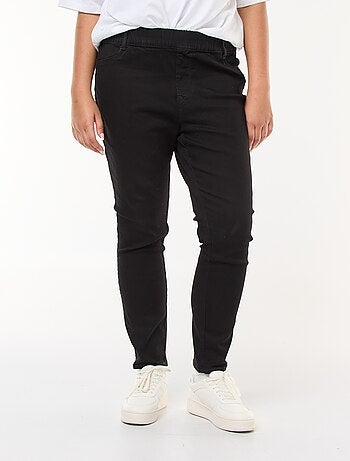 Regular stretchjegging met hoge taille