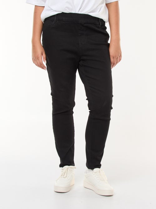 Regular stretchjegging met hoge taille - Kiabi