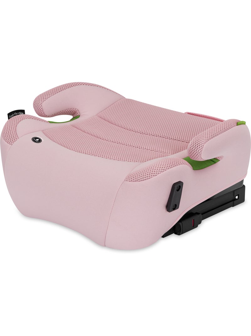 Réhausseur auto lionelo luuk fix i-size - isofix - 125-150 cm - groupe 3 Rose - Kiabi