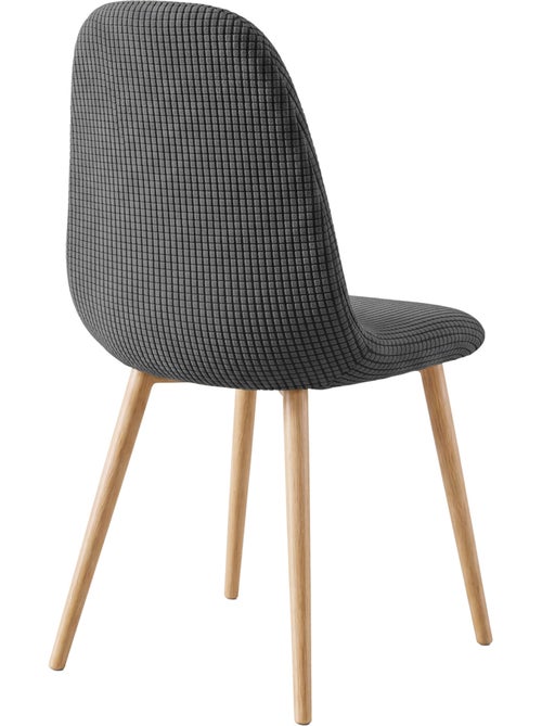 Rekbare scandinavische stoelhoes van gewafeld textiel - Kiabi