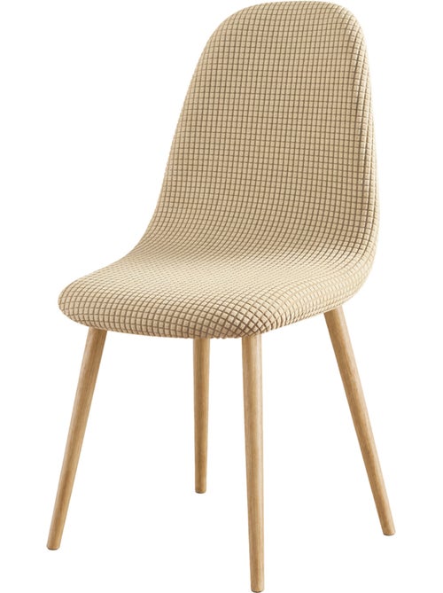 Rekbare scandinavische stoelhoes van gewafeld textiel - Kiabi Rekbare scandinavische stoelhoes van gewafeld textiel - Kiabi