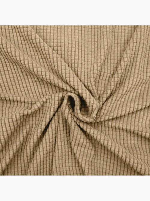 Rekbare scandinavische stoelhoes van gewafeld textiel - Kiabi Rekbare scandinavische stoelhoes van gewafeld textiel - Kiabi
