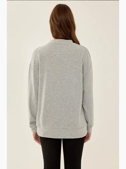 Relaxed fit basic trui hiccup - Kiabi Relaxed fit basic trui hiccup - Kiabi