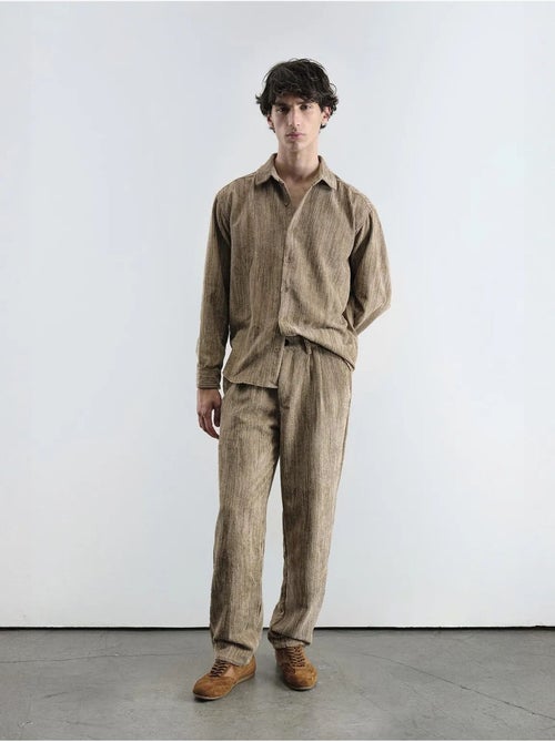 Relaxed fit fluwelen overhemd giesto - Kiabi Relaxed fit fluwelen overhemd giesto - Kiabi