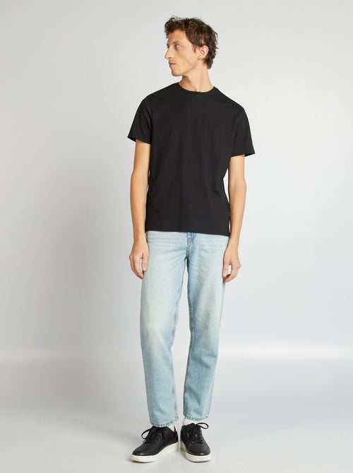 Relaxed-fit jeans met hennep - Kiabi