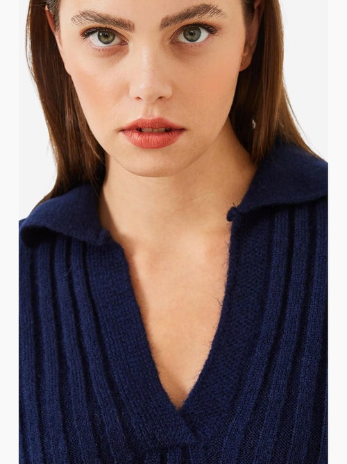 Relaxed fit trui met v-hals lucci - Kiabi