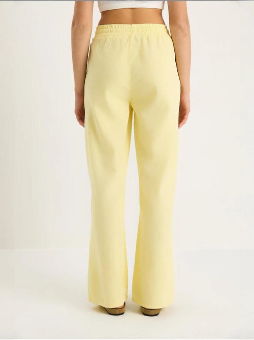 Relaxed fit wijde broek met trekkoord lucci - Kiabi Relaxed fit wijde broek met trekkoord lucci - Kiabi
