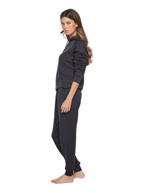 Relaxte pyjamabroek met capuchon p104 cozy chic - Kiabi Relaxte pyjamabroek met capuchon p104 cozy chic - Kiabi