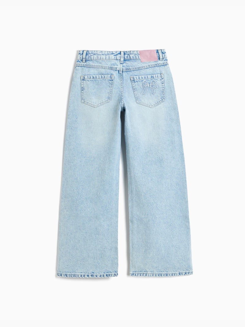 Relaxte spijkerbroek, mo fashion Blauw - Kiabi