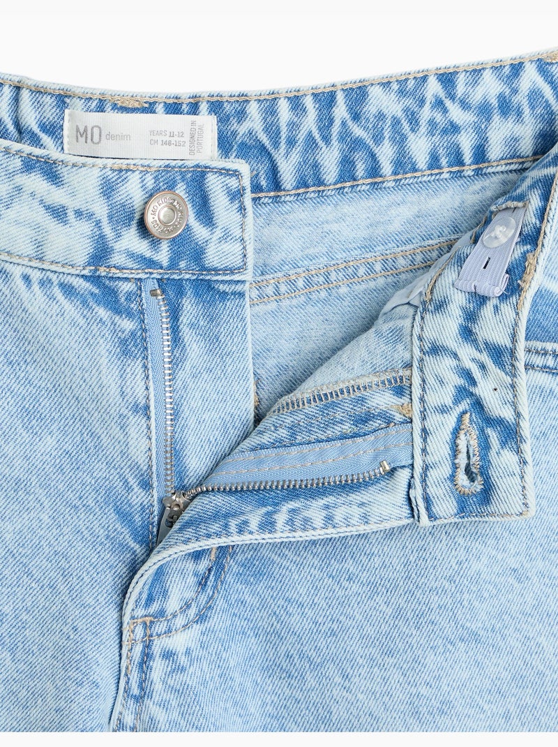 Relaxte spijkerbroek, mo fashion Blauw - Kiabi