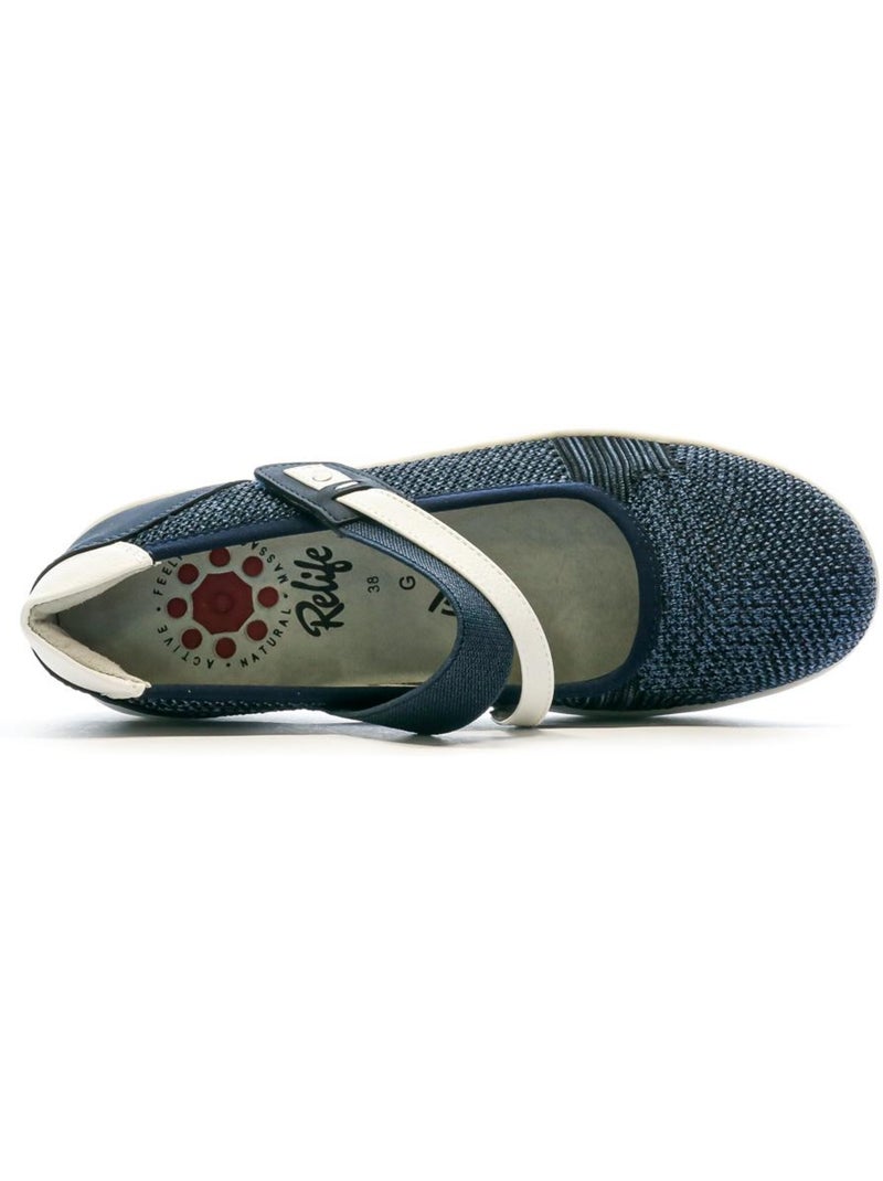 Relife haol marineblauwe damesschoenen Marineblauw - Kiabi