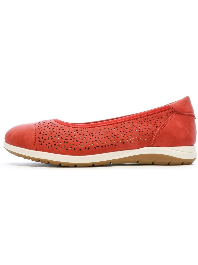 Relife hygeno rode ballerinas voor dames Rood - Kiabi