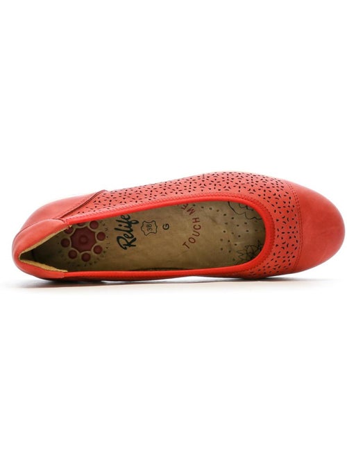 Relife hygeno rode ballerinas voor dames - Kiabi Relife hygeno rode ballerinas voor dames - Kiabi