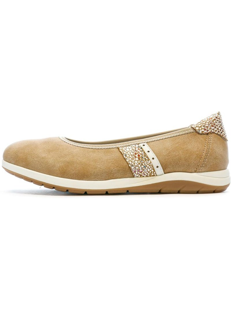 Relife hypnote beige ballerinas voor dames Beige - Kiabi