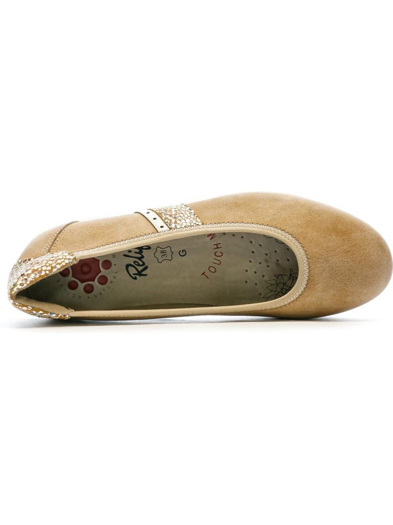 Relife hypnote beige ballerinas voor dames Beige - Kiabi