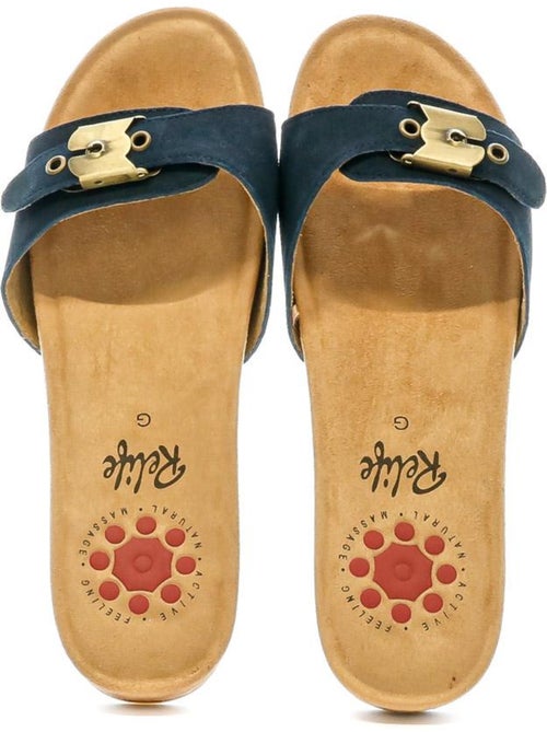 Relife jalband marine sandalen voor dames - Kiabi