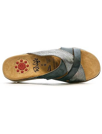 Relife joibale marineblauwe sandalen voor dames