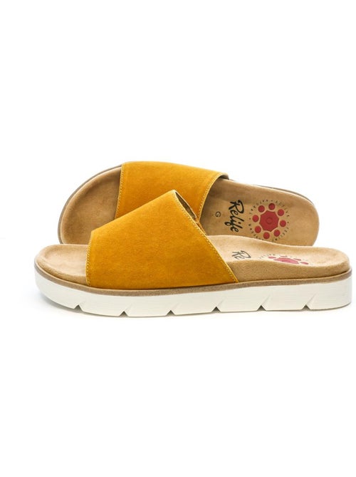 Relife joymule oranje sandalen voor dames - Kiabi