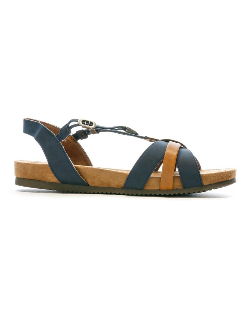 Relife jyltane marineblauwe sandalen voor dames Marineblauw - Kiabi