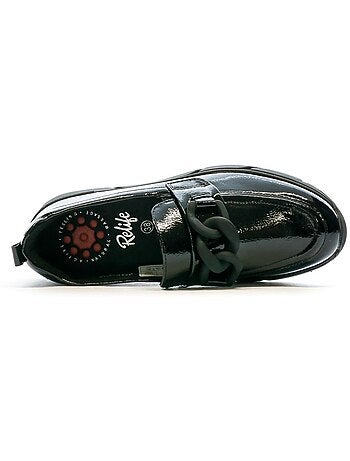 Relife vilsage zwarte dames mocassins