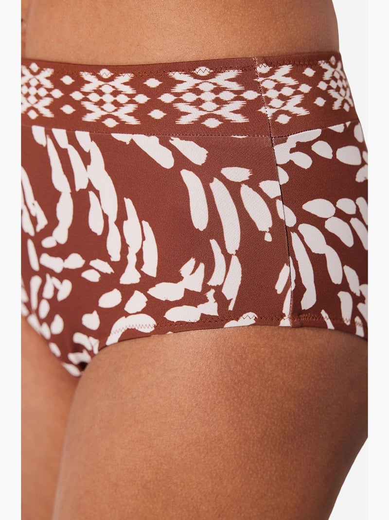 Renoir high fashion bikinibroekje penti Hazelnootbruin - Kiabi