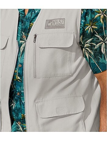Reportervest met rits - atlas for men