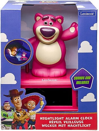 Réveil - veilleuse lotso avec effets sonores