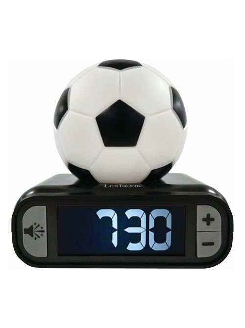 Réveil avec veilleuse ballon de football en 3d - Kiabi Réveil avec veilleuse ballon de football en 3d - Kiabi