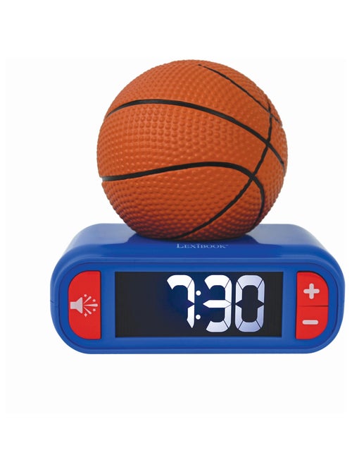 Réveil avec veilleuse basketball en 3d - Kiabi Réveil avec veilleuse basketball en 3d - Kiabi