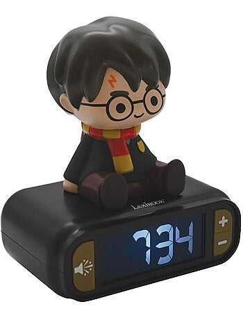 Réveil avec veilleuse harry potter en 3d