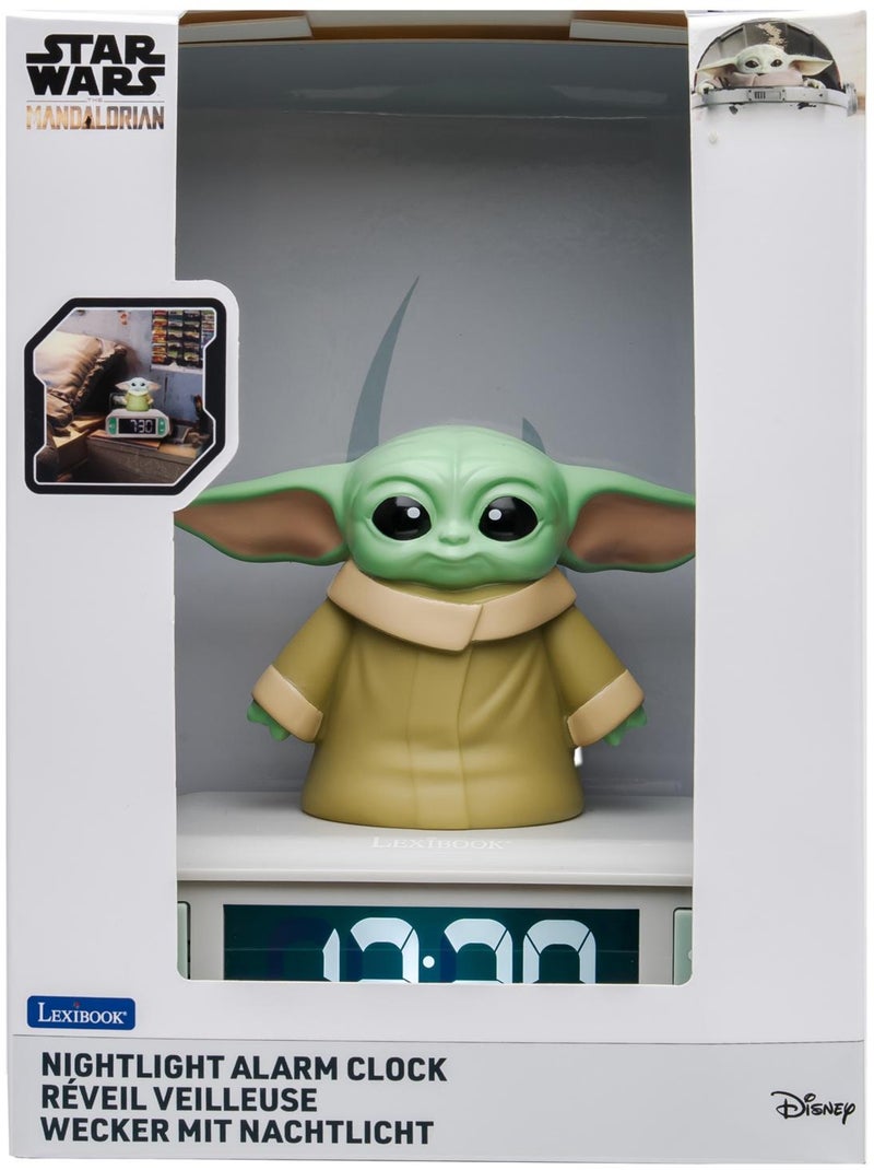 Réveil avec veilleuse star wars en 3d Gris - Kiabi