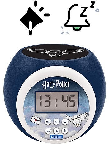 Réveil projecteur hedwige harry potter