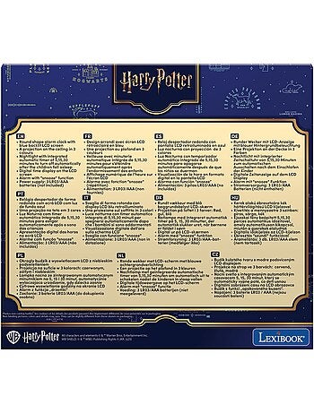Réveil projecteur hedwige harry potter