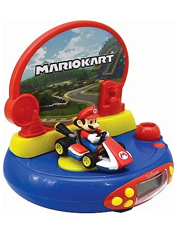 Réveil projecteur nintendo mario kart en 3d