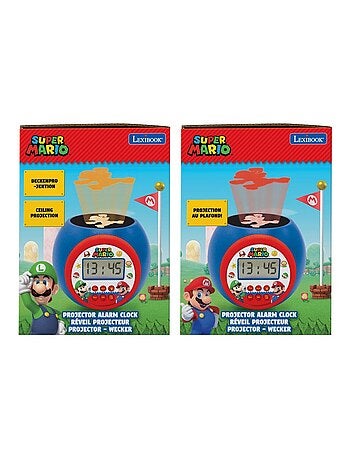 Réveil projecteur super mario