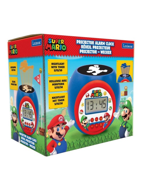 Réveil projecteur super mario - Kiabi Réveil projecteur super mario - Kiabi