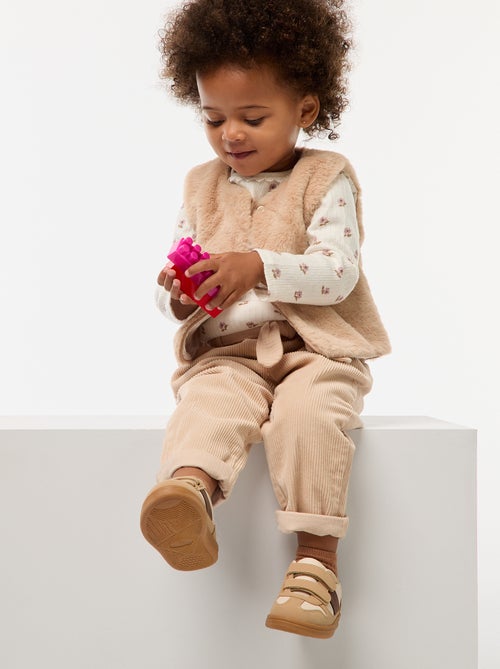 Ribbroek met paperbagtaille - Kiabi