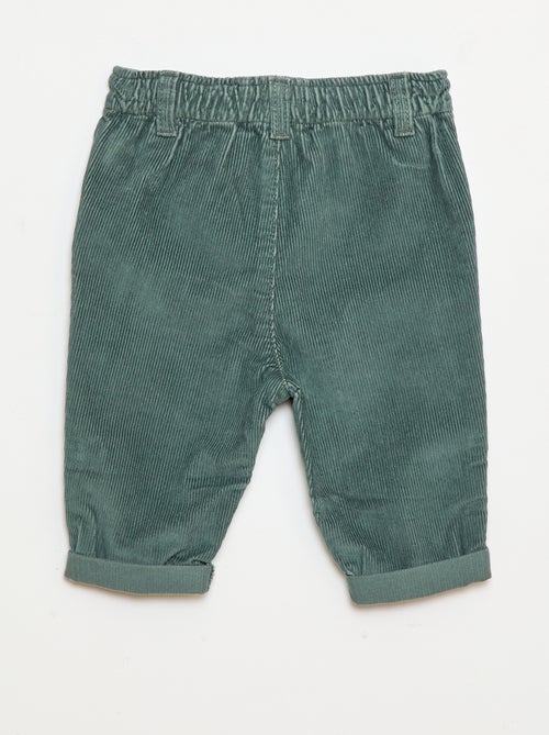 Ribbroek met paperbagtaille - Kiabi