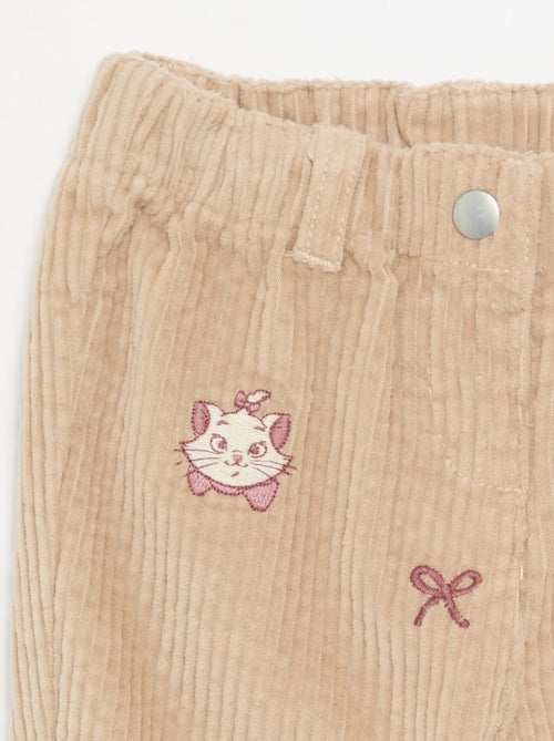 Ribfluwelen broek 'Disney' 'Marie' - Kiabi