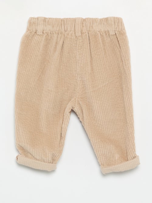 Ribfluwelen broek 'Disney' 'Marie' - Kiabi